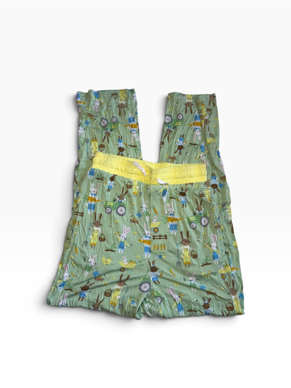 Little Sleepies Green Easter Bunnies Mens Pajama Pants